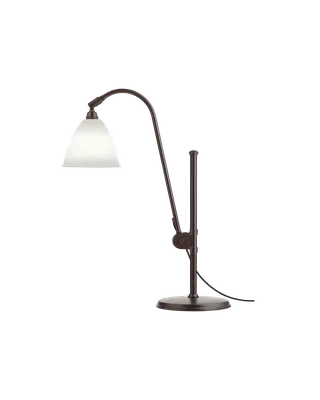 Bestlite BL1 Table Lamp van GUBI in Bone China, Black Brass, EU – productfoto 4 van 4