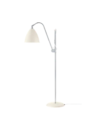 Bestlite BL3 Floor Lamp by GUBI in White Semi Matt, Chrome, Ø21 × 18 cm, EU – product photo 3 of 3