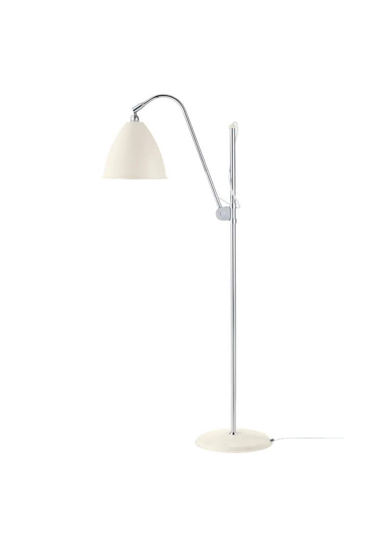 Bestlite BL3 Floor Lamp by GUBI in White Semi Matt, Chrome, Ø21 × 18 cm, EU – product photo 3 of 3
