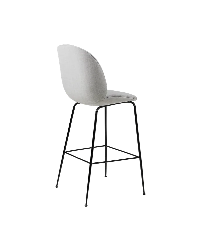 Beetle Bar Chair, Fully Upholstered by GUBI in Remix 3, Kvadrat (123, Standard), Matt Black, Conic base – product photo 1 of 4