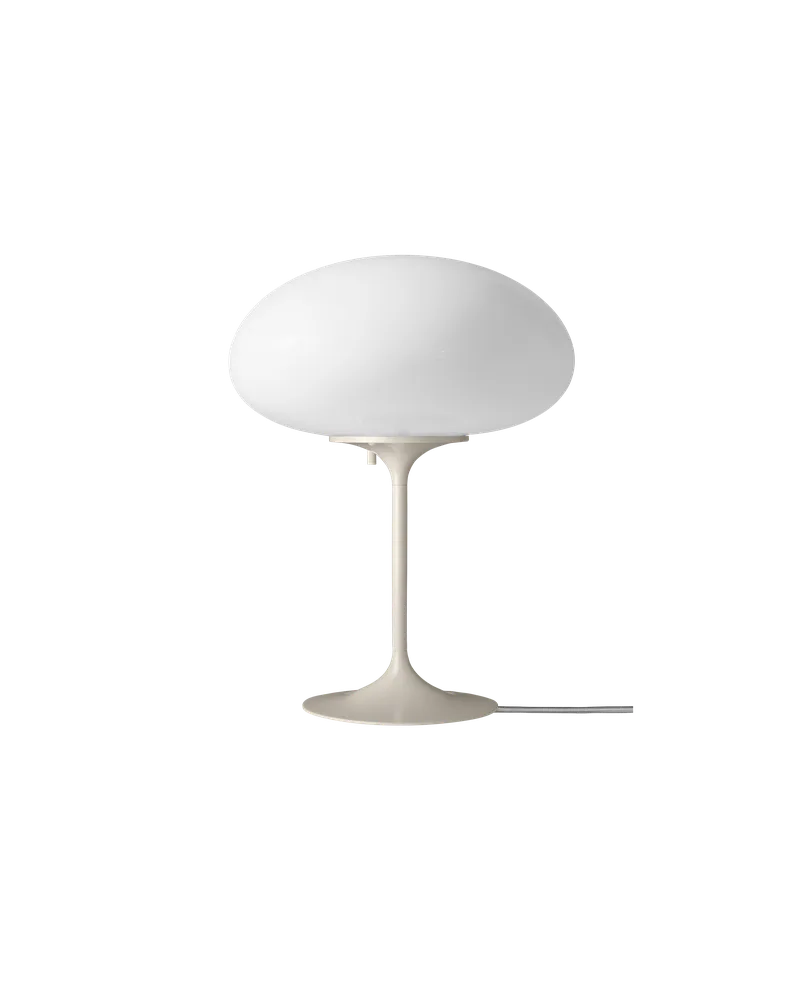 Stemlite Table Lamp by GUBI in Pebble Grey, Opal Glass, 42 cm, EU – product photo
