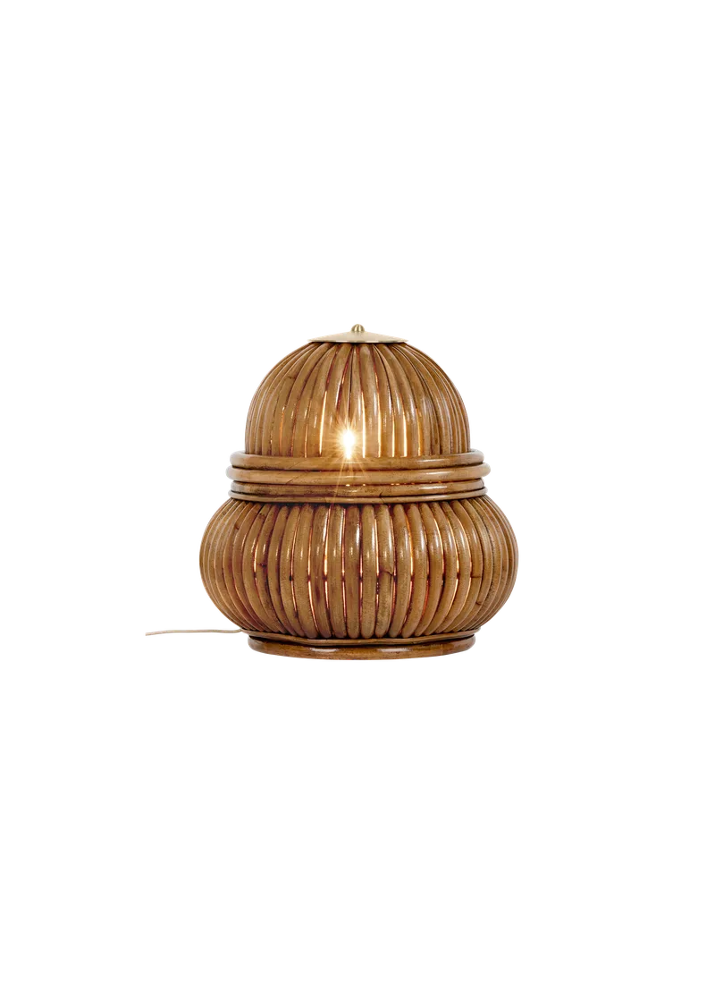Bohemian 72 Floor Lamp by GUBI in Rattan, EU – product photo 2 of 6