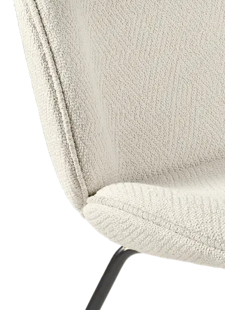 Beetle Sofa by GUBI in Dora Boucle, Enzo Degli Angiuoni (0001, Standard), Black – product photo 3 of 7