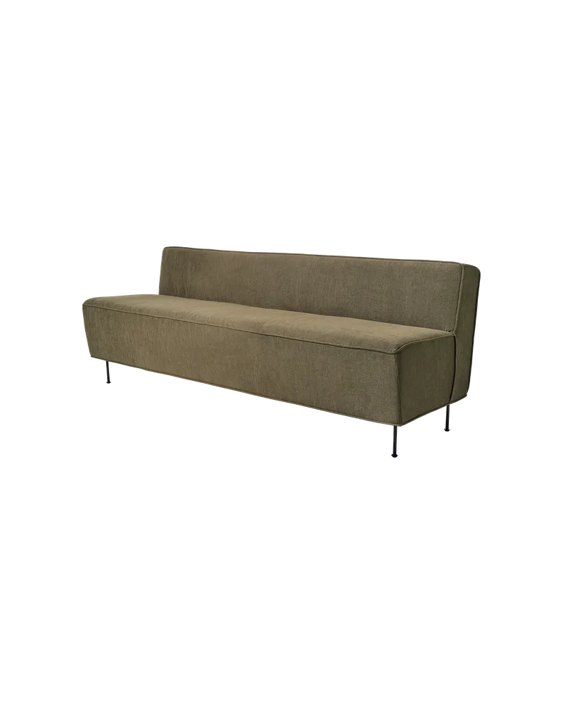 Modern Line Dining by GUBI in 2 seater, Guest, Kvadrat (0270, Standard) – product photo