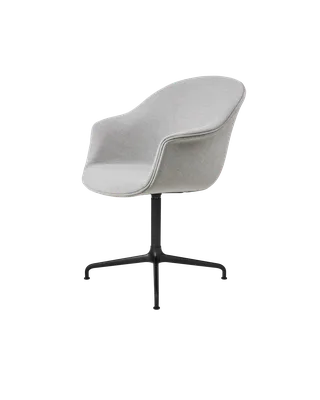 Bat Meeting Chair, Fully Upholstered by GUBI in Remix 3, Kvadrat (123, Standard), 4-star base, Matt Black – product photo 4 of 4