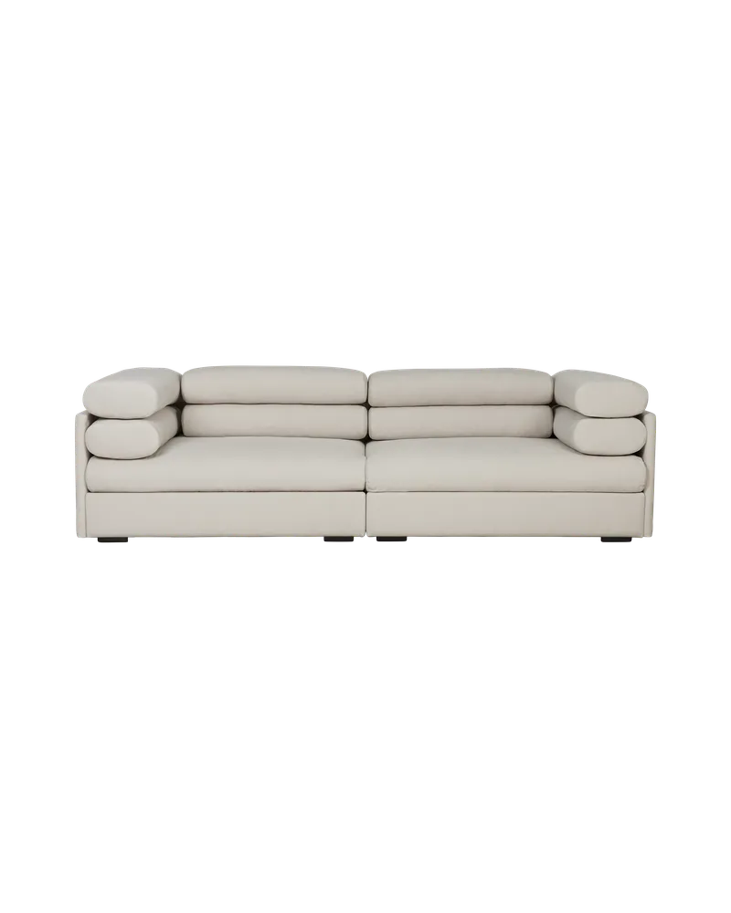 Elogio Sofa von GUBI in Fustagno, GUBI (001, Standard), 3 seater – Produktfoto