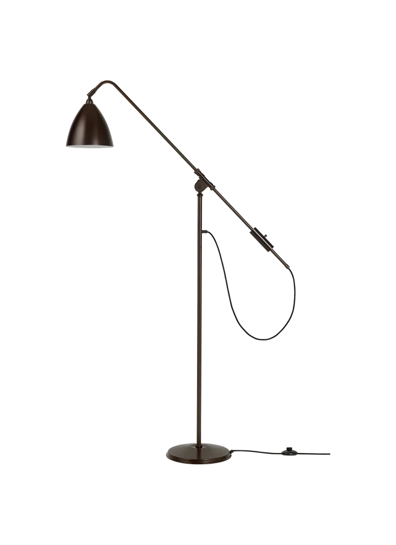 Bestlite BL4 Floor Lamp van GUBI in Black Brass, Black Brass, EU – productfoto 1 van 4