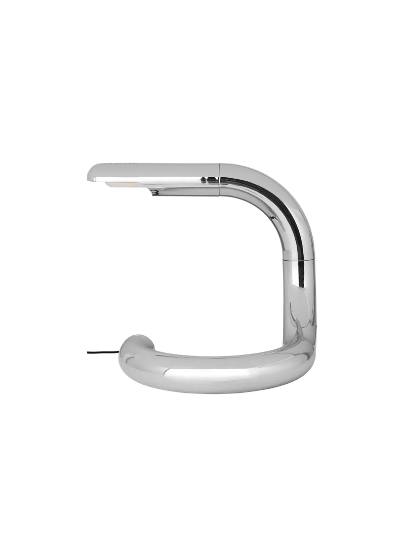 Aspide Table Lamp by GUBI in Chrome, EU – product photo 6 of 6