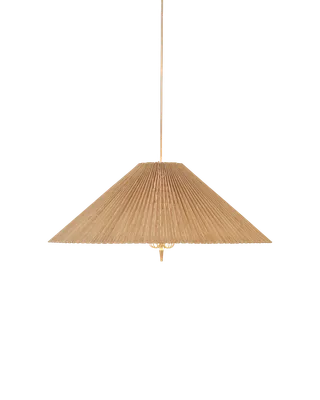 1972 Pendant by GUBI in Ø60 × 22 cm, No, Bamboo, EU – product photo 2 of 6