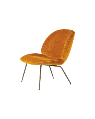 Beetle Lounge Chair by GUBI in Mumble, Glamour Group (49, Standard), Antique Brass – product photo 2 of 2