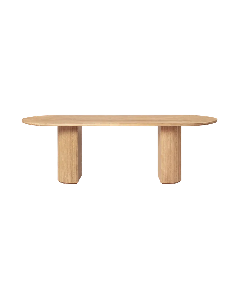 Moon Bar Table de GUBI en Solid Oak Oiled, Solid Oak Oiled, 290 × 105 cm – photo du produit