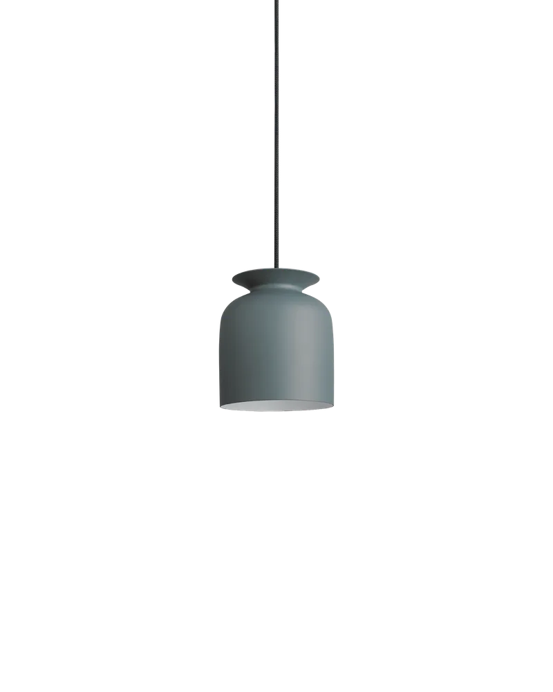 Ronde Pendant van GUBI in Pigeon Grey Matt, Ø20 × 24 cm, EU – productfoto