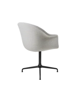 Bat Meeting Chair, Fully Upholstered by GUBI in Remix 3, Kvadrat (123, Standard), 4-star base, Matt Black – product photo 2 of 4