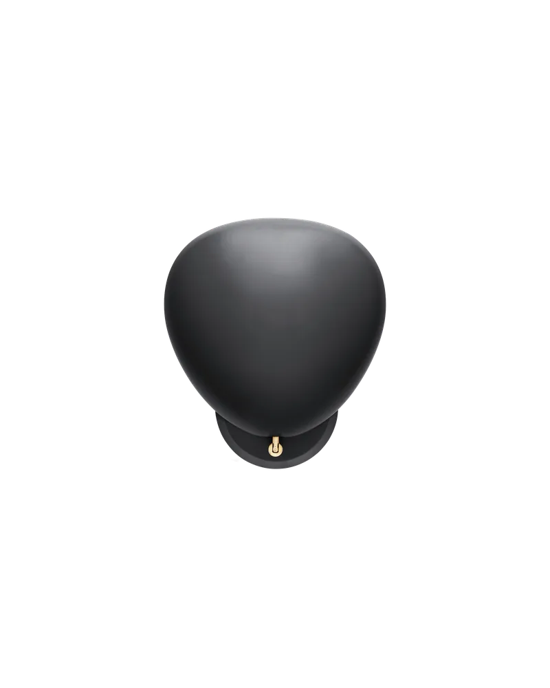 Cobra Wall Lamp by GUBI in Black Semi Matt, Yes, EU – product photo