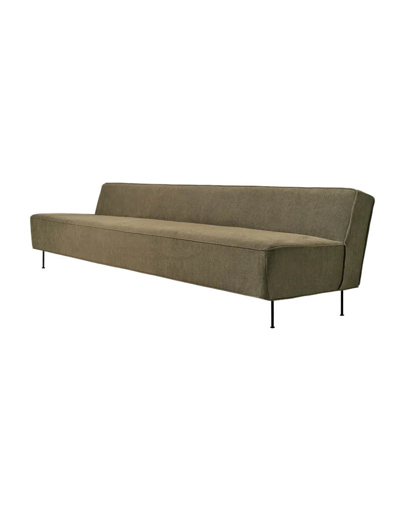 Modern Line Lounge von GUBI in 3 seater, Guest, Kvadrat (0270, Standard) – Produktfoto