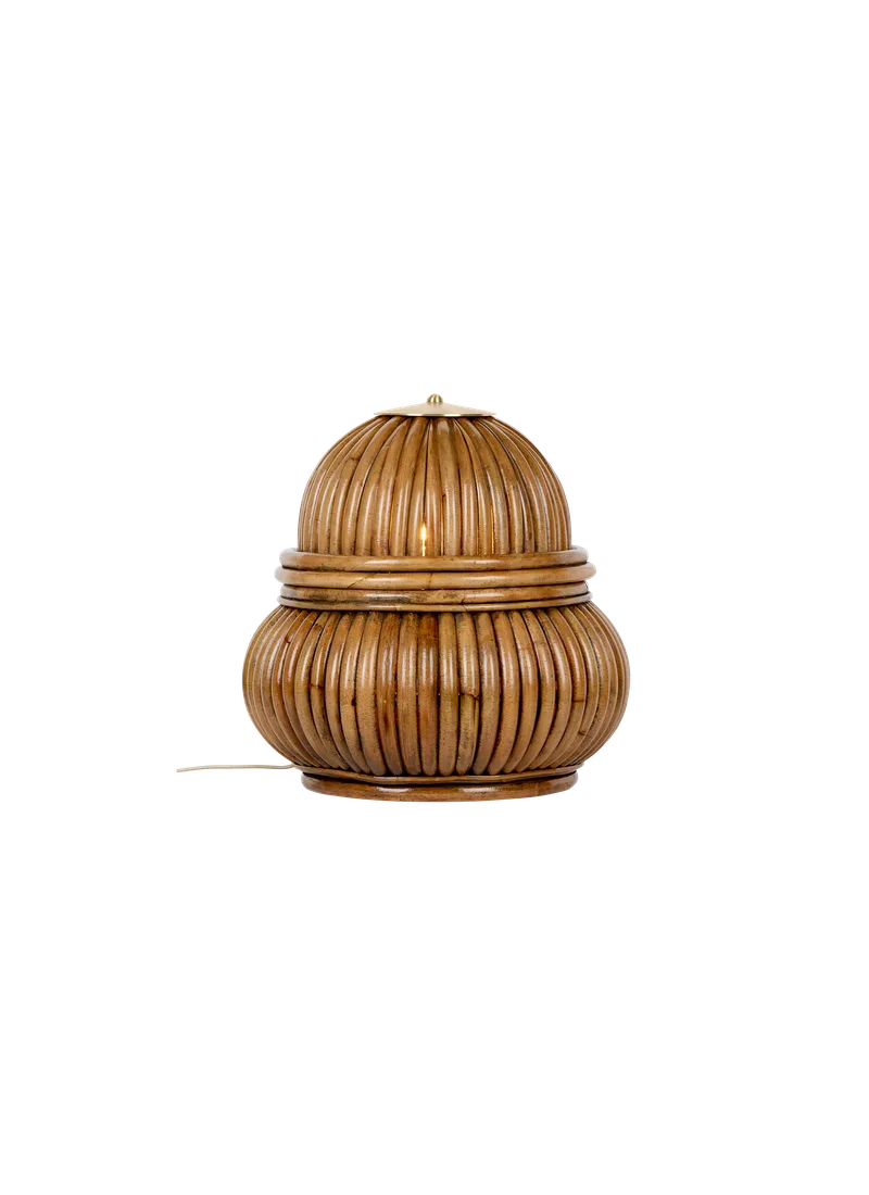 Bohemian 72 Floor Lamp by GUBI in Rattan, EU – product photo 1 of 6