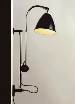 Bestlite BL5 Wall Lamp by GUBI in Black Semi Matt, Chrome, EU – interior photo 2 of 4