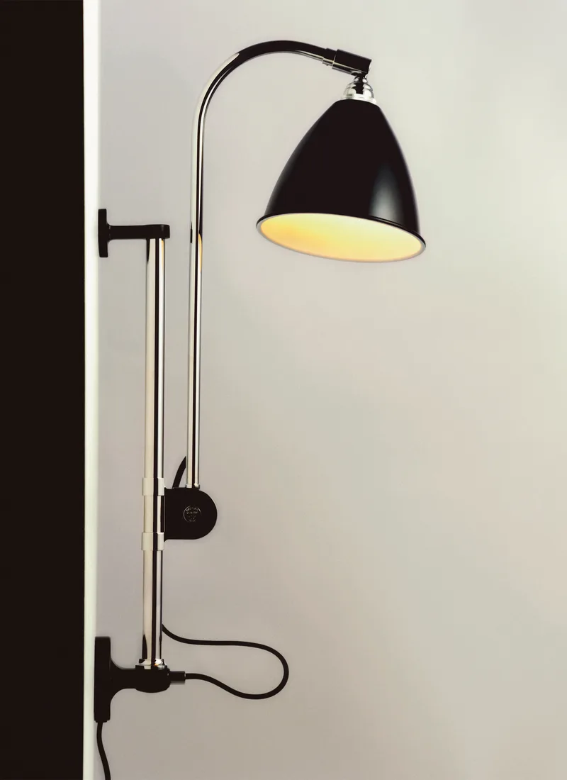 Bestlite BL5 Wall Lamp by GUBI in Black Semi Matt, Chrome, EU – interior photo 2 of 4