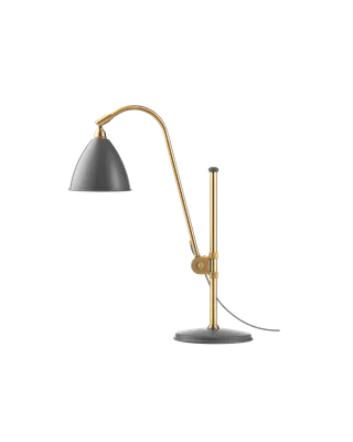 Bestlite BL1 Table Lamp von GUBI in Grey Semi Matt, Brass, EU – Produktfoto 3 von 3