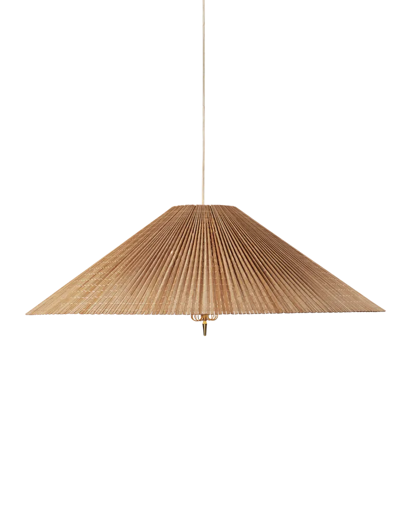 1972 Pendant von GUBI in Ø90 × 30 cm, Nein, Bamboo, EU – Produktfoto 1 von 6