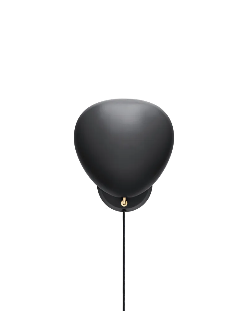 Cobra Wall Lamp by GUBI in Black Semi Matt, No, EU – product photo