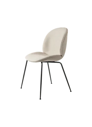 Beetle Dining Chair, Fully Upholstered von GUBI in Tempt, Gabriel (61168, Standard), Conic base, Matt Black – Produktfoto 4 von 6