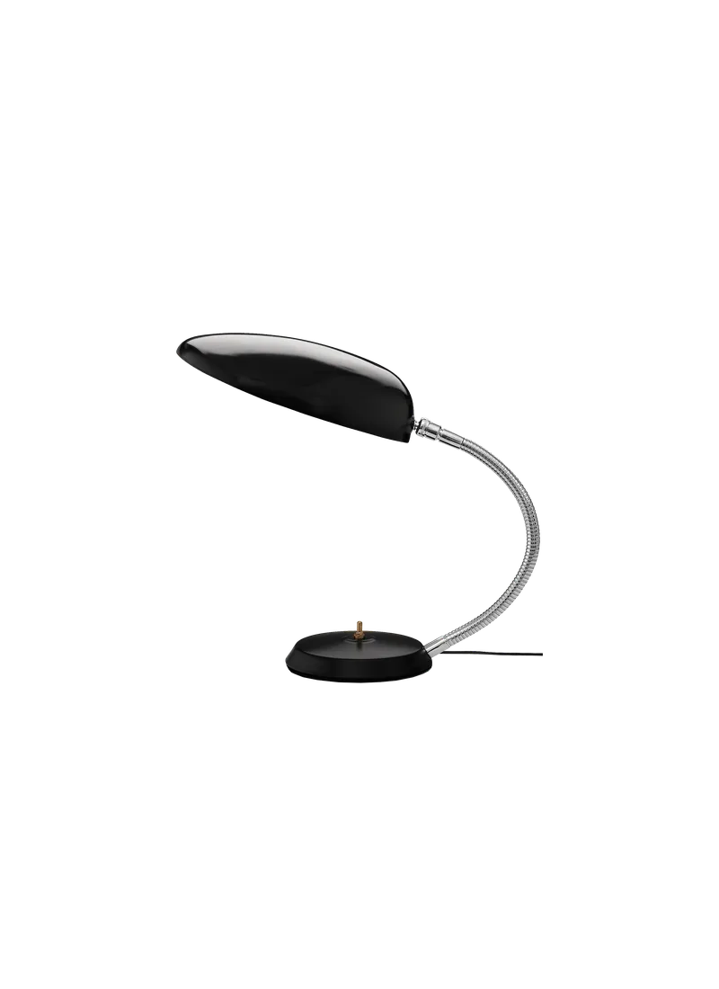 Cobra Table Lamp by GUBI in Black Semi Matt, EU – product photo