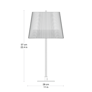 9205 Table Lamp by GUBI in Canvas, Brass, EU – product photo 4 of 7