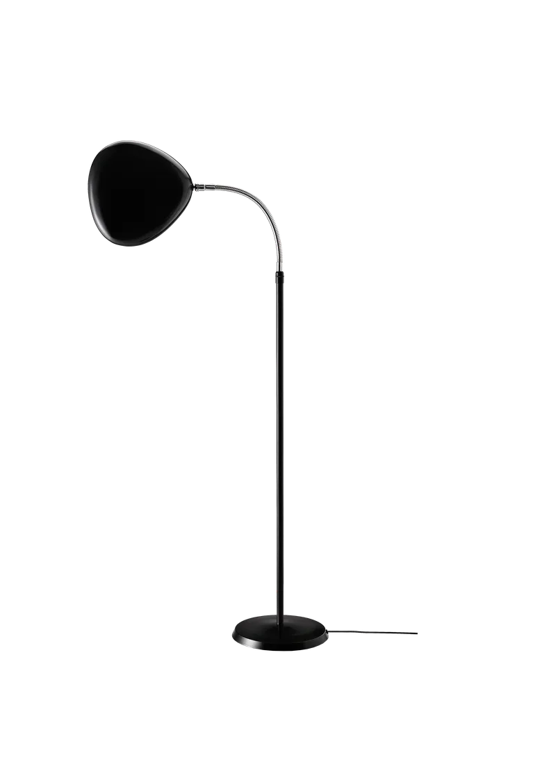 Cobra Floor Lamp by GUBI in Black Semi Matt, EU – product photo