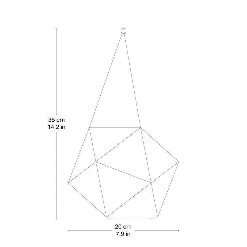 Bagdad Portable Lamp by GUBI in Black, EU – product photo 5 of 9