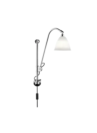 Bestlite BL5 Wall Lamp von GUBI in Bone China, Chrome, EU – Produktfoto 3 von 3