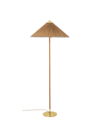 9602 Floor Lamp de GUBI en Bamboo, Brass, EU – photo du produit 6 sur 6