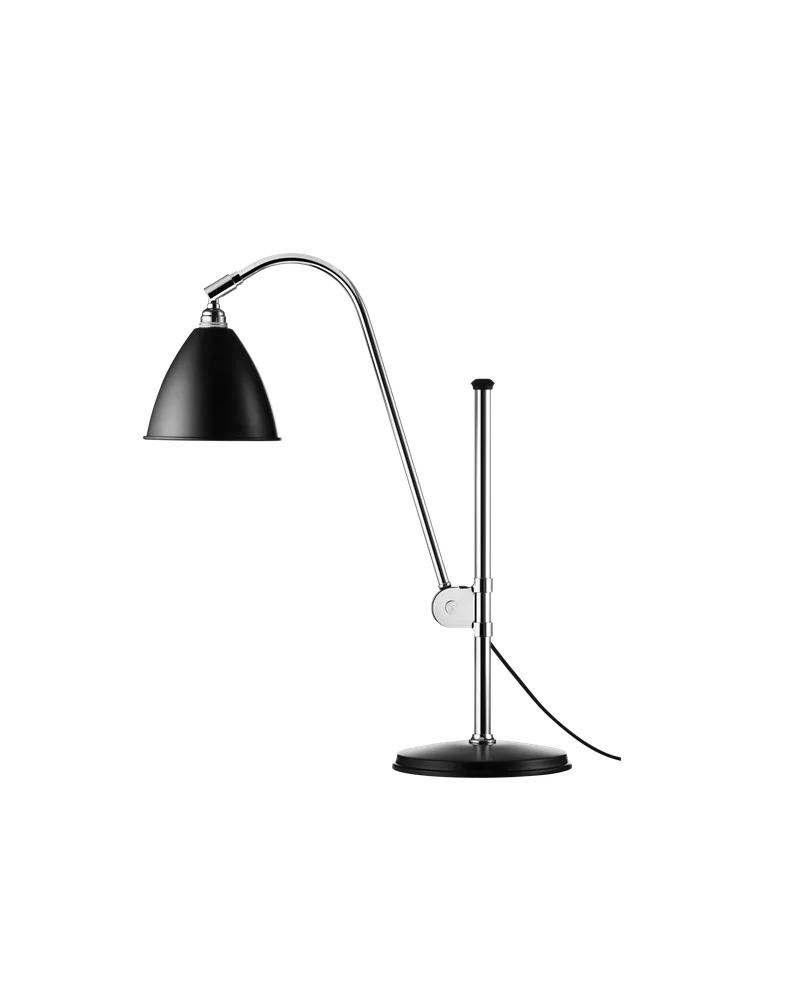 Bestlite BL1 Table Lamp van GUBI in Black Semi Matt, Chrome, EU – productfoto 3 van 3