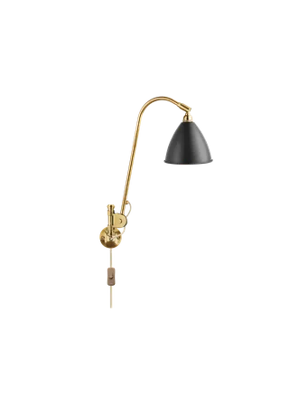 Bestlite BL6 Wall Lamp by GUBI in Black Semi Matt, Brass, EU – product photo 3 of 3