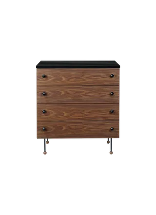 62 Dresser by GUBI in Walnut / Black – product photo 1 of 5