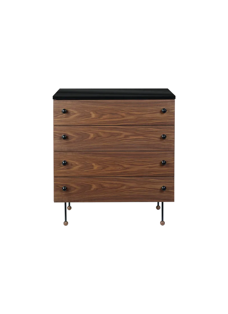 62 Dresser by GUBI in Walnut / Black – product photo 1 of 5