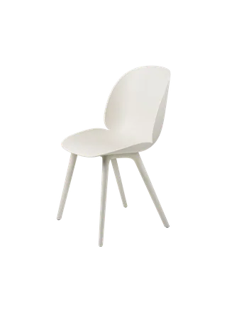 Beetle Dining Chair, Outdoor by GUBI in Alabaster White – product photo 4 of 4