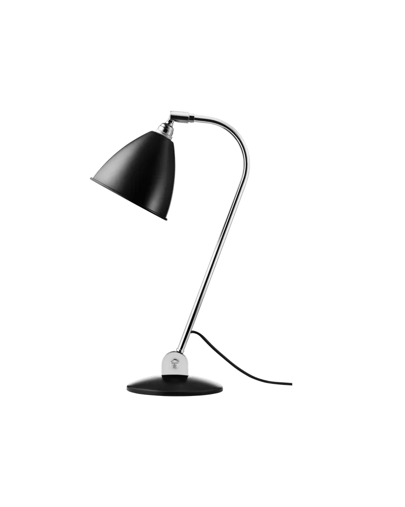 Bestlite BL2 Table Lamp van GUBI in Black Semi Matt, Chrome, EU – productfoto 3 van 3