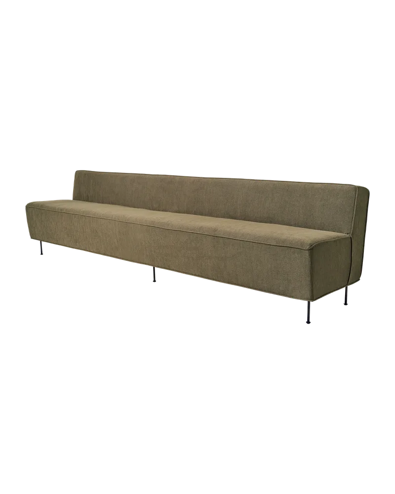 Modern Line Dining by GUBI in 3 seater, Guest, Kvadrat (0270, Standard) – product photo