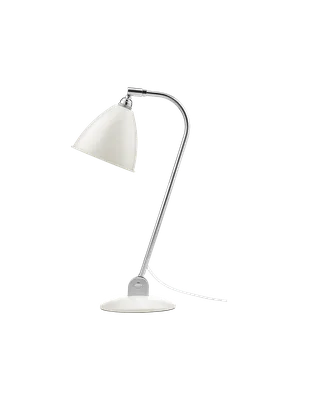 Bestlite BL2 Table Lamp van GUBI in White Semi Matt, Chrome, EU – productfoto 3 van 3