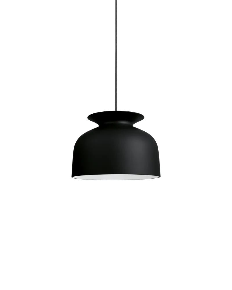 Ronde Pendant van GUBI in Soft Black Matt, Ø40 × 28 cm, EU – productfoto