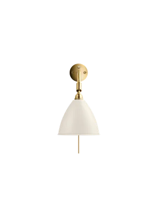 Bestlite BL7 Wall Lamp by GUBI in White Semi Matt, Brass, EU – product photo 3 of 3