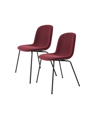 Brim Dining Chair, Set of 2 de GUBI en Autumn, Kvadrat (0681, Standard) – photo du produit 6 sur 6