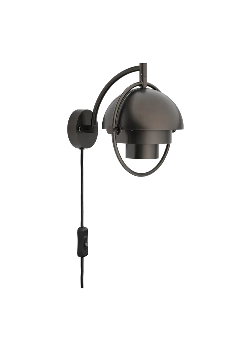 Multi-Lite Wall Lamp by GUBI in Black Brass, Black Brass, EU – product photo