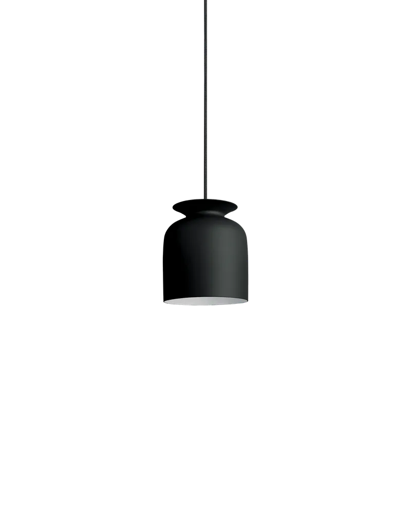 Ronde Pendant van GUBI in Soft Black Matt, Ø20 × 24 cm, EU – productfoto