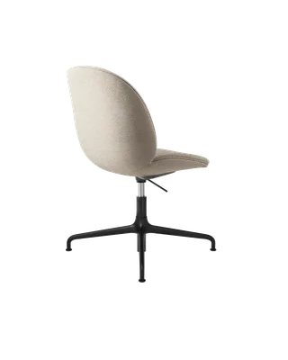 Beetle Meeting Chair, Fully Upholstered by GUBI in Tempt, Gabriel (61168, Standard), Height adjustable 4-star base, Matt Black – product photo 2 of 5