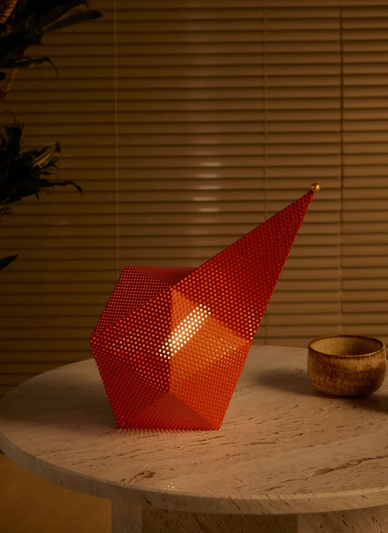 Bagdad Portable Lamp by GUBI in International Orange, EU – interior photo 6 of 7