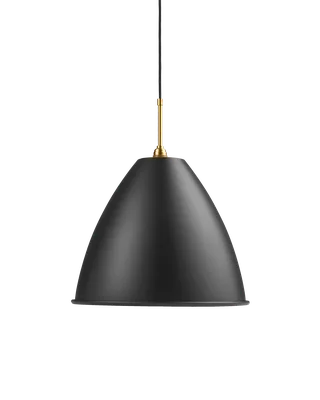 Bestlite BL9 Pendant de GUBI en Black Semi Matt, Brass, Ø40 × 33 cm, EU – photo du produit 2 sur 2