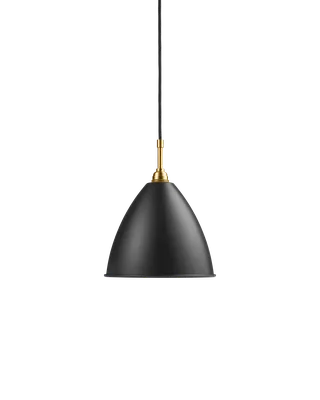 Bestlite BL9 Pendant by GUBI in Black Semi Matt, Brass, Ø21 × 18 cm, EU – product photo 2 of 2