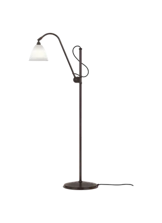 Bestlite BL3 Floor Lamp von GUBI in Bone China, Black Brass, Ø16 × 13 cm, EU – Produktfoto 2 von 5